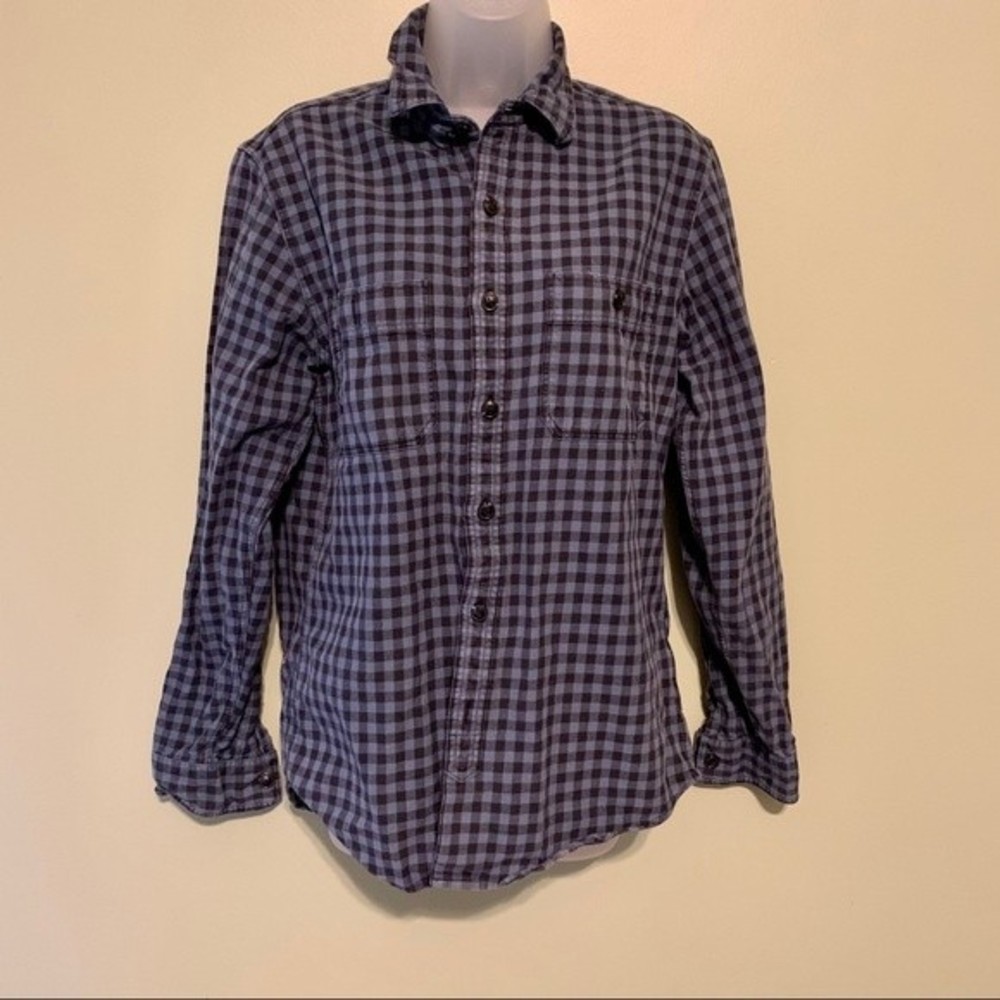 J. Crew Buffalo Plaid Button Down Shirt, Small
